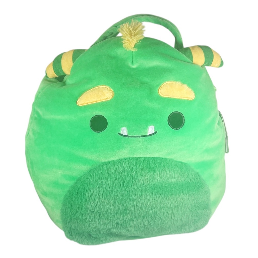 Squishmallows Callum Monster Halloween Treat Pail NWT Kids Halloween Fall